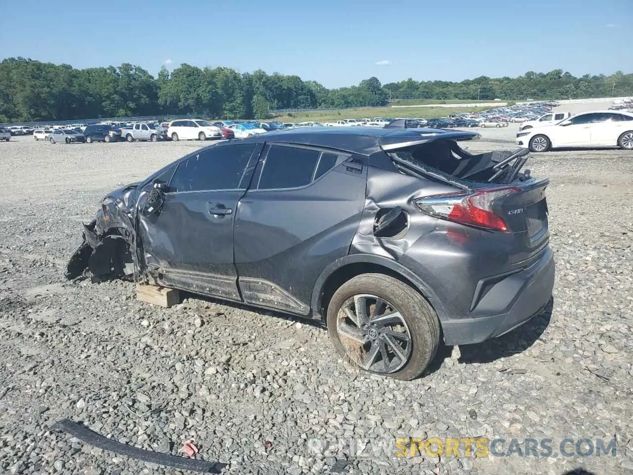 2 fotografías del automóvil dañado NMTKHMBX7NR143386 TOYOTA C-HR 2022