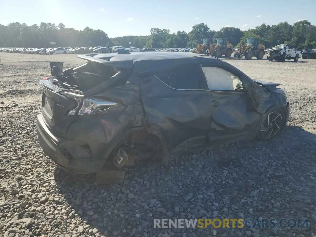 3 fotografías del automóvil dañado NMTKHMBX7NR143386 TOYOTA C-HR 2022