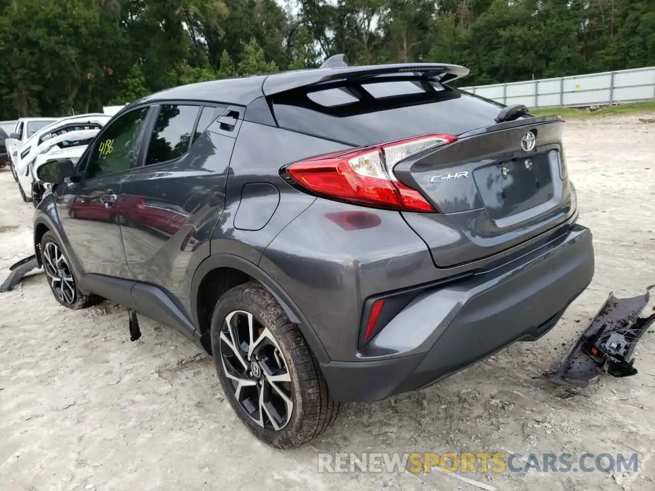 3 fotografías del automóvil dañado NMTKHMBX7NR146143 TOYOTA C-HR 2022