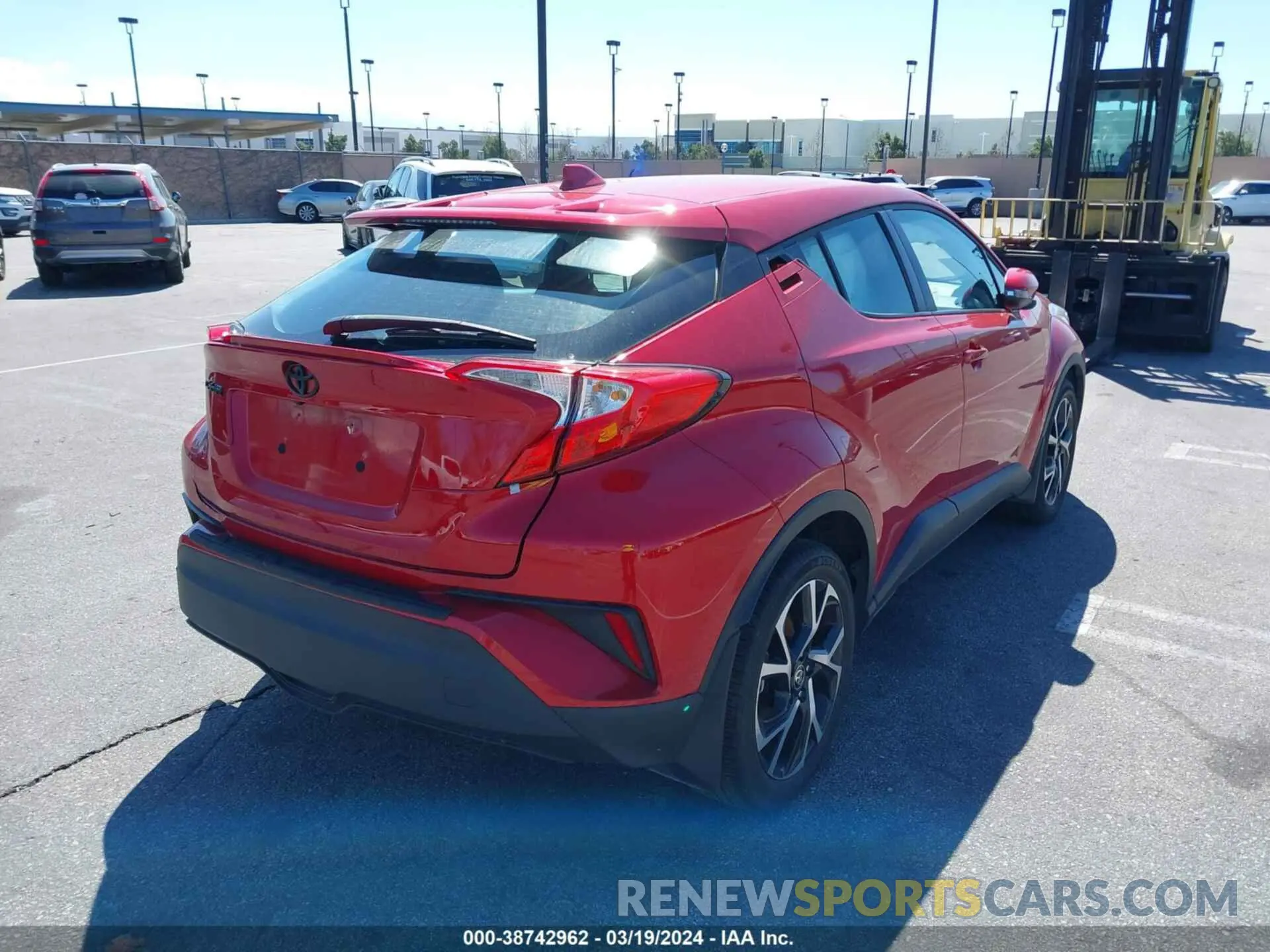 4 fotografías del automóvil dañado NMTKHMBX8NR143106 TOYOTA C-HR 2022