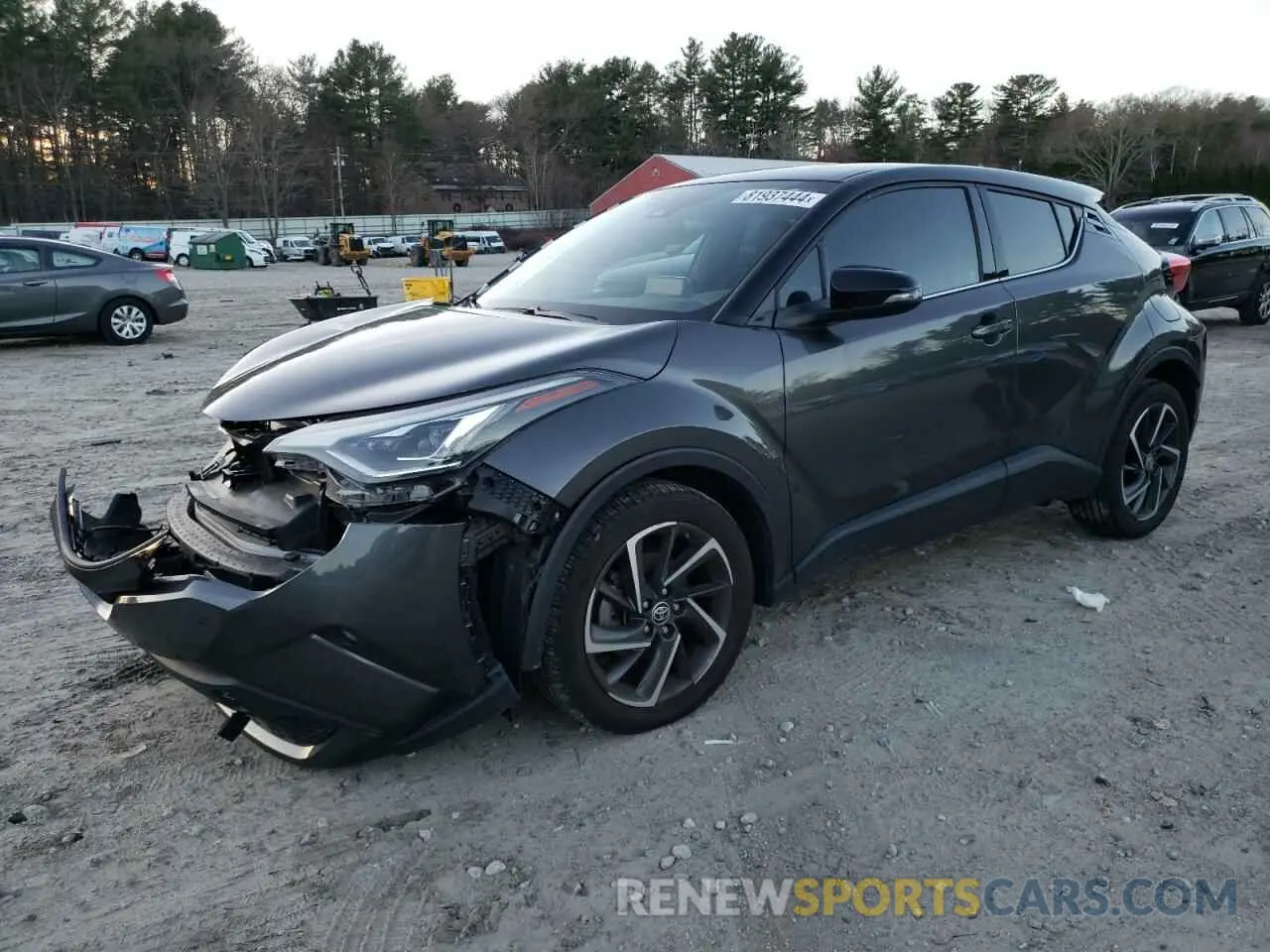 1 fotografías del automóvil dañado NMTKHMBX8NR144532 TOYOTA C-HR 2022