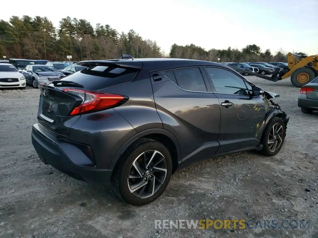 3 fotografías del automóvil dañado NMTKHMBX8NR144532 TOYOTA C-HR 2022