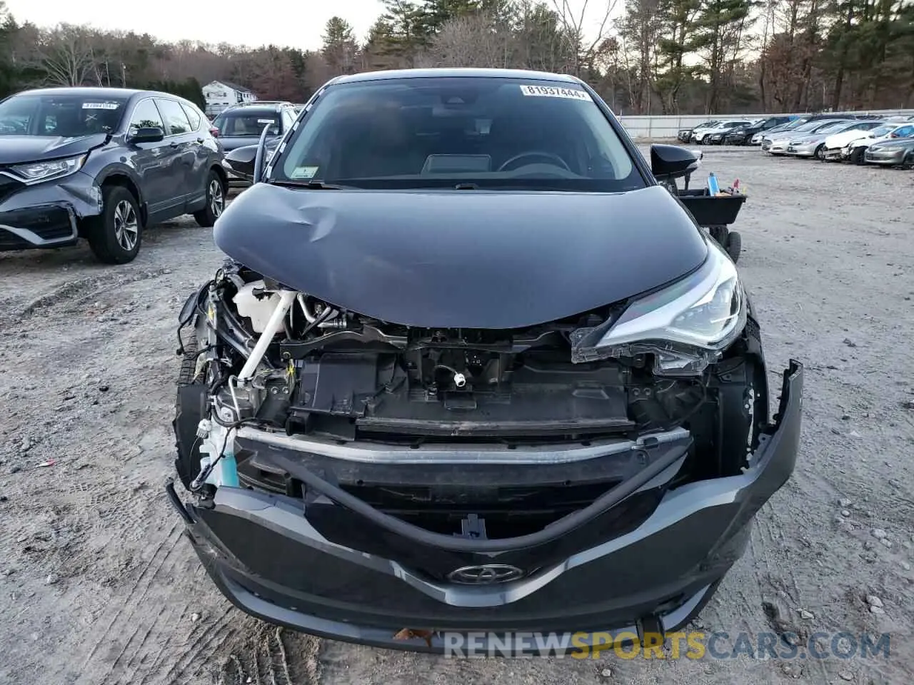 5 fotografías del automóvil dañado NMTKHMBX8NR144532 TOYOTA C-HR 2022