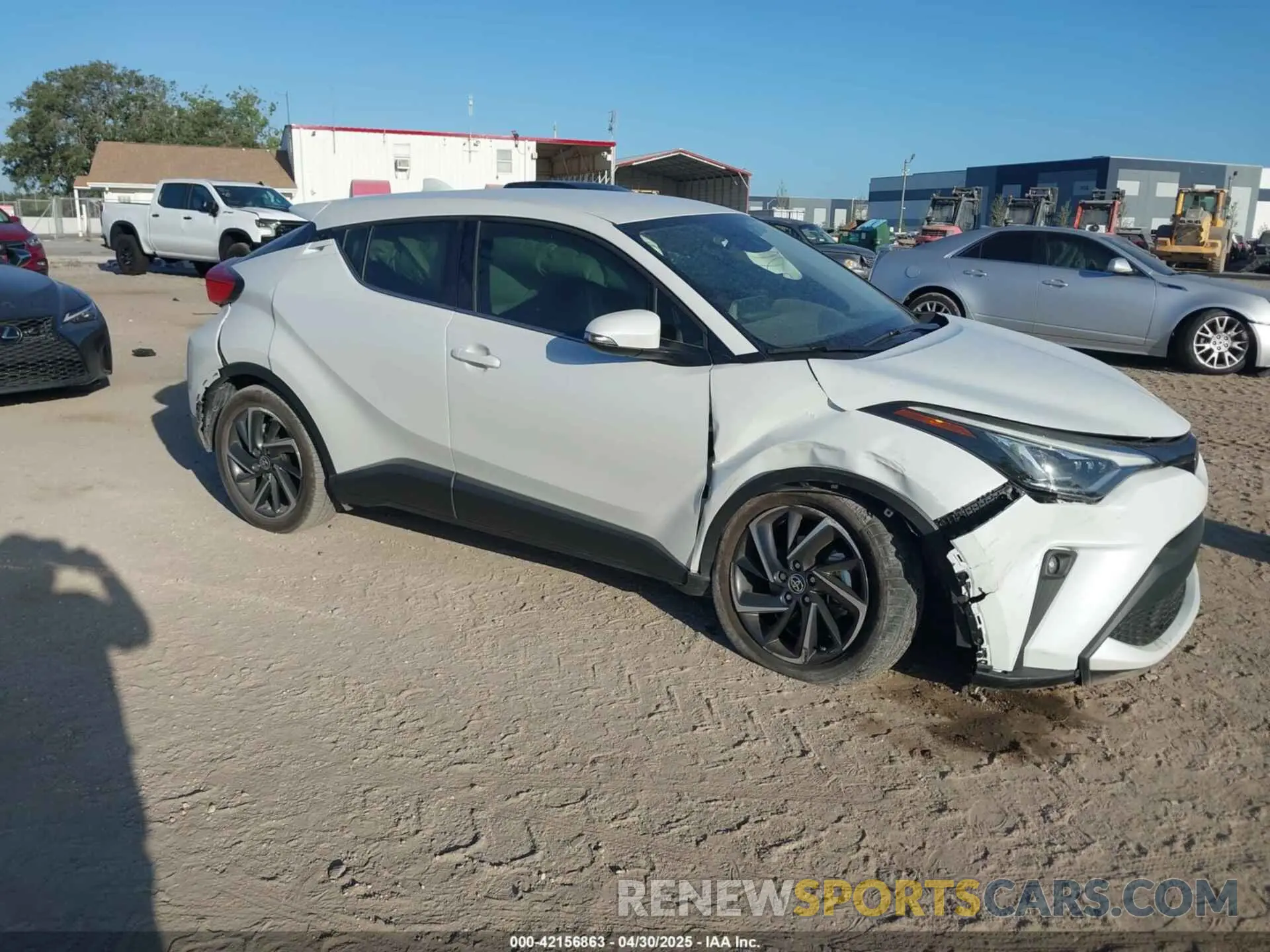 1 fotografías del automóvil dañado NMTKHMBX8NR145518 TOYOTA C-HR 2022
