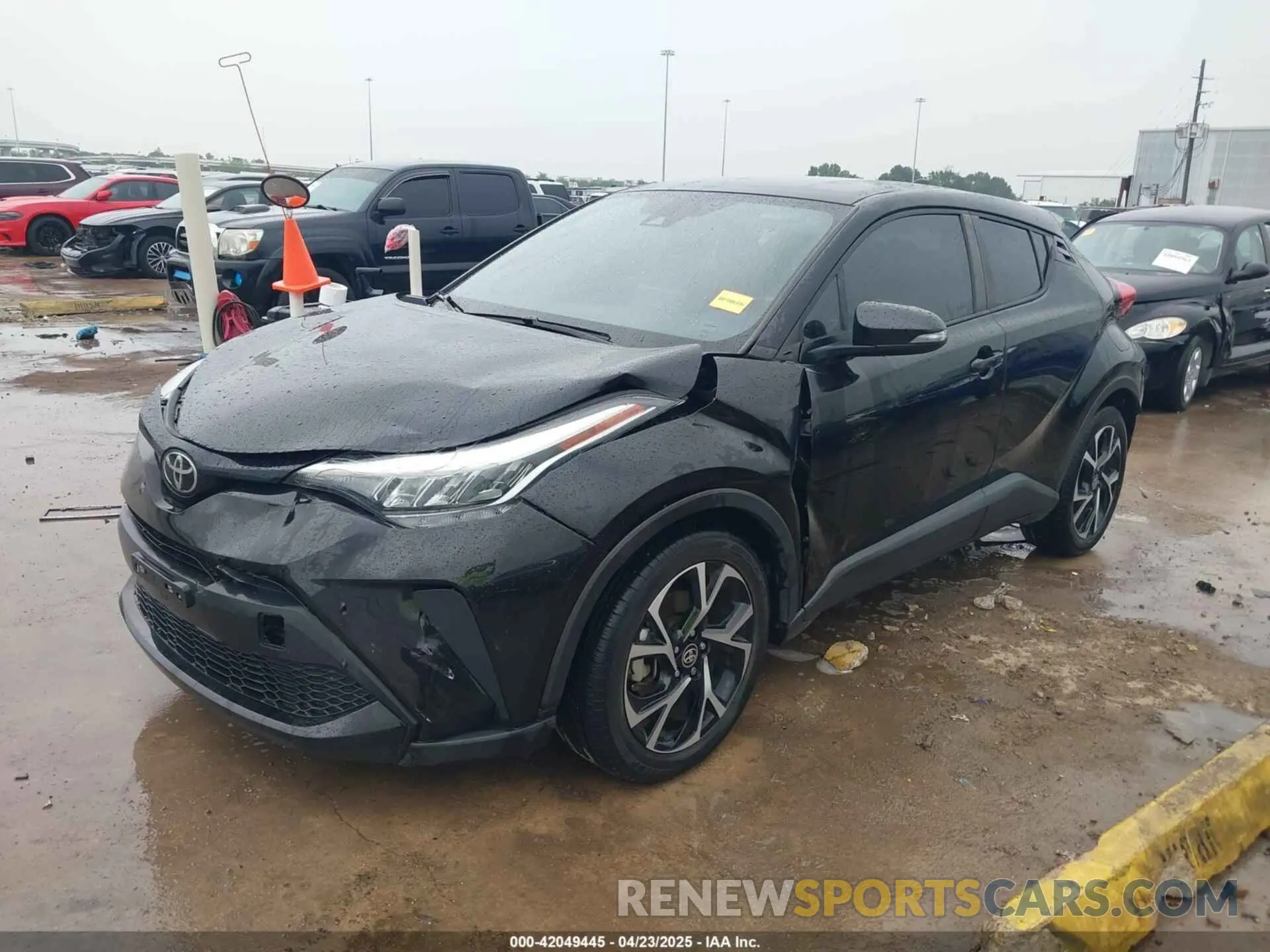 2 fotografías del automóvil dañado NMTKHMBX8NR145986 TOYOTA C-HR 2022