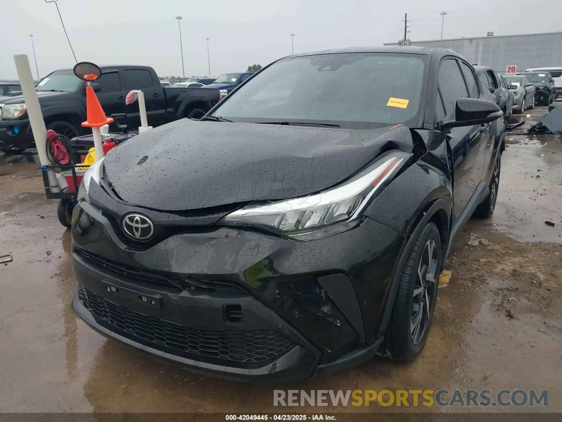 6 fotografías del automóvil dañado NMTKHMBX8NR145986 TOYOTA C-HR 2022
