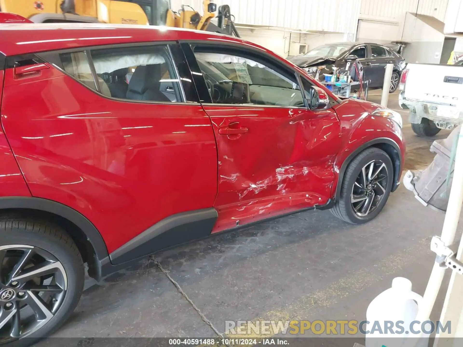 21 fotografías del automóvil dañado NMTKHMBX9NR140490 TOYOTA C-HR 2022