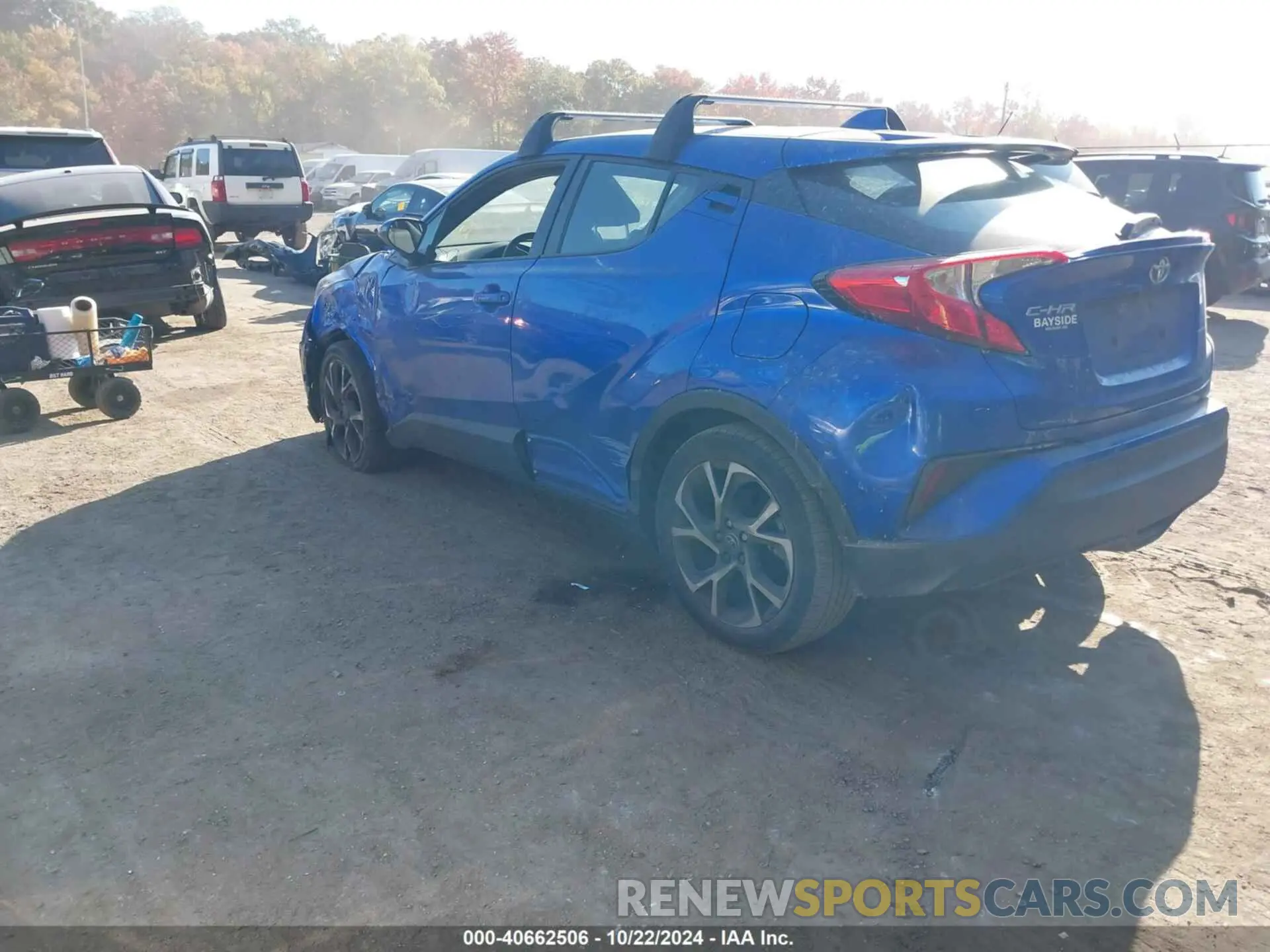 3 fotografías del automóvil dañado NMTKHMBXXNR141423 TOYOTA C-HR 2022