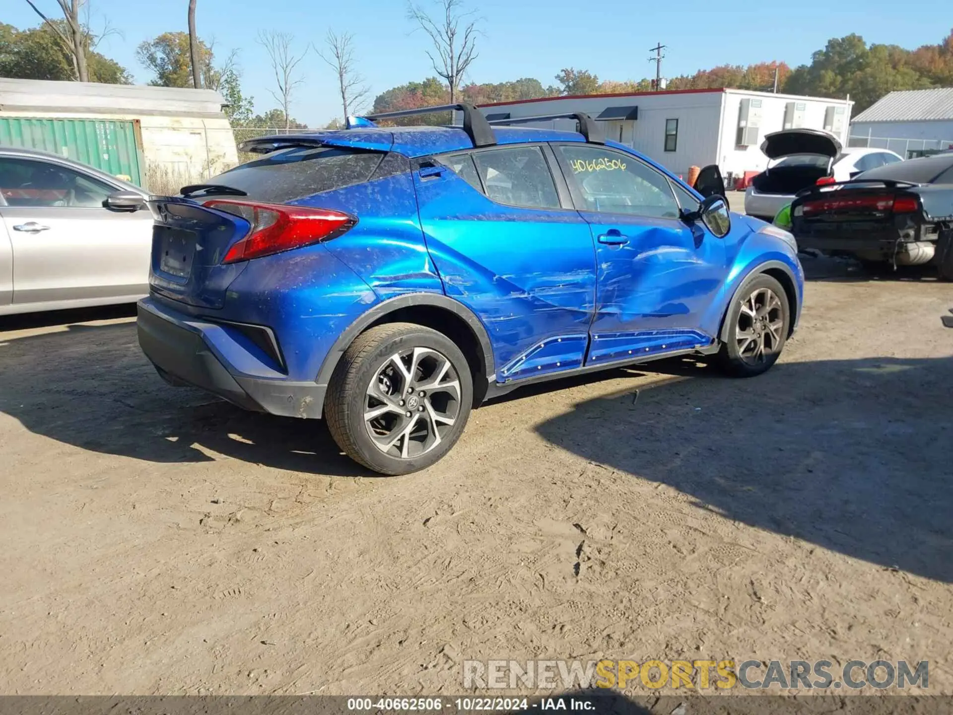 4 fotografías del automóvil dañado NMTKHMBXXNR141423 TOYOTA C-HR 2022