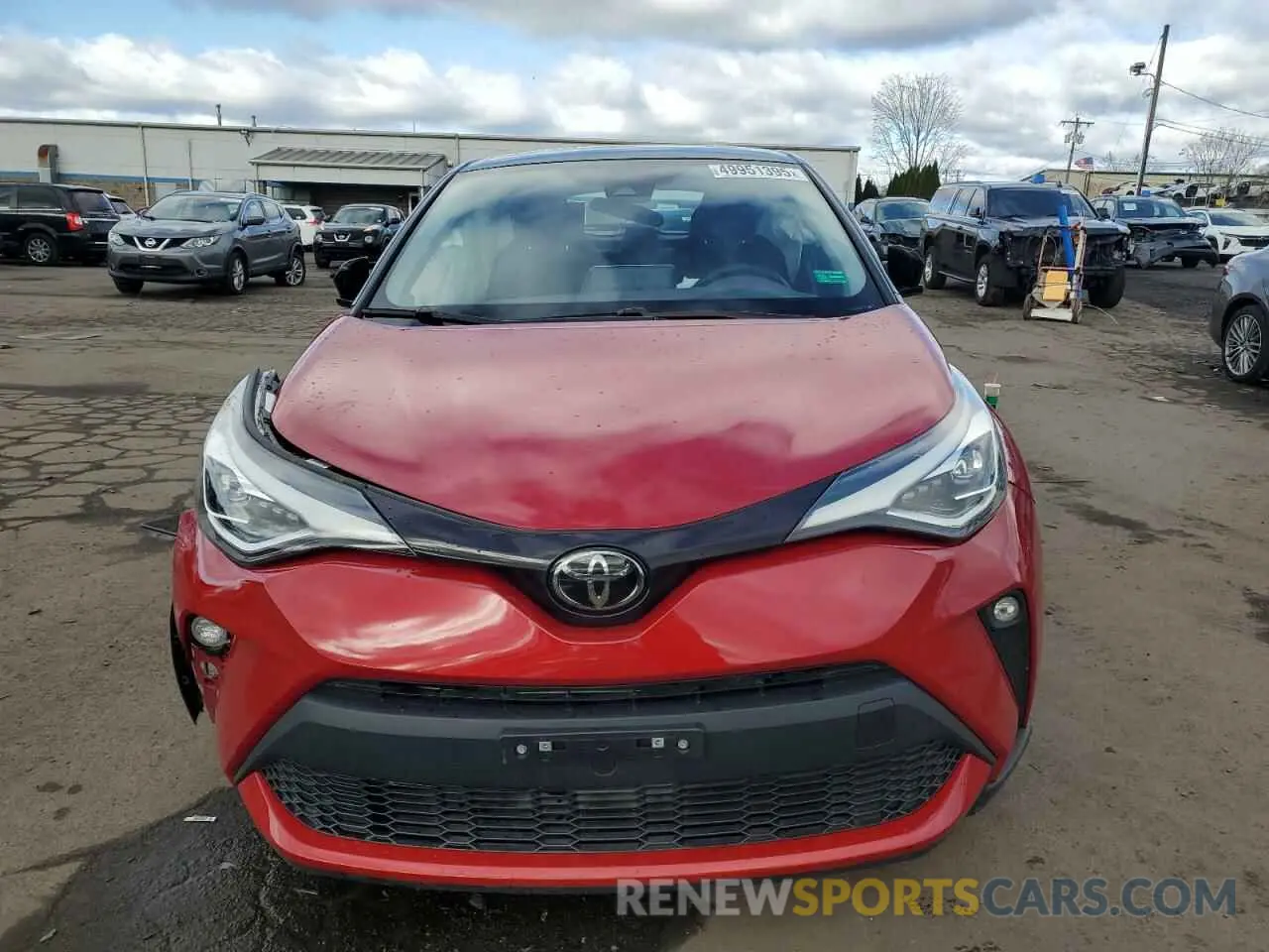 5 fotografías del automóvil dañado NMTKHMBXXNR144788 TOYOTA C-HR 2022