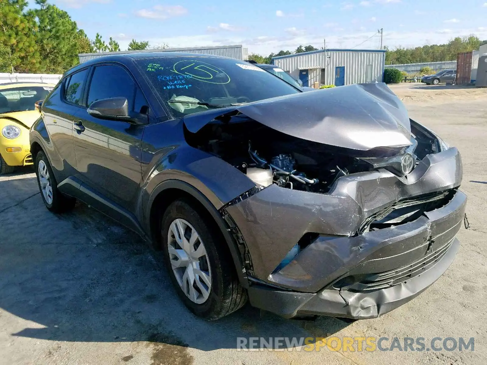 1 fotografías del automóvil dañado JTNKHMBX1K1016879 TOYOTA C-HR XLE 2019