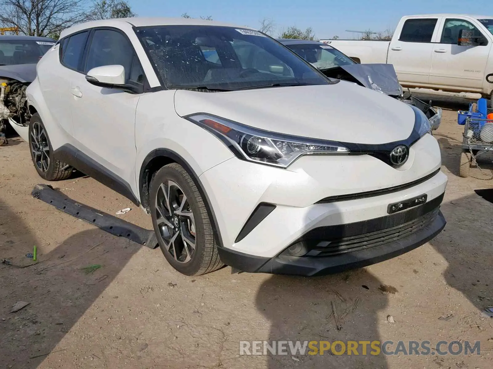 1 fotografías del automóvil dañado JTNKHMBX3K1028161 TOYOTA C-HR XLE 2019