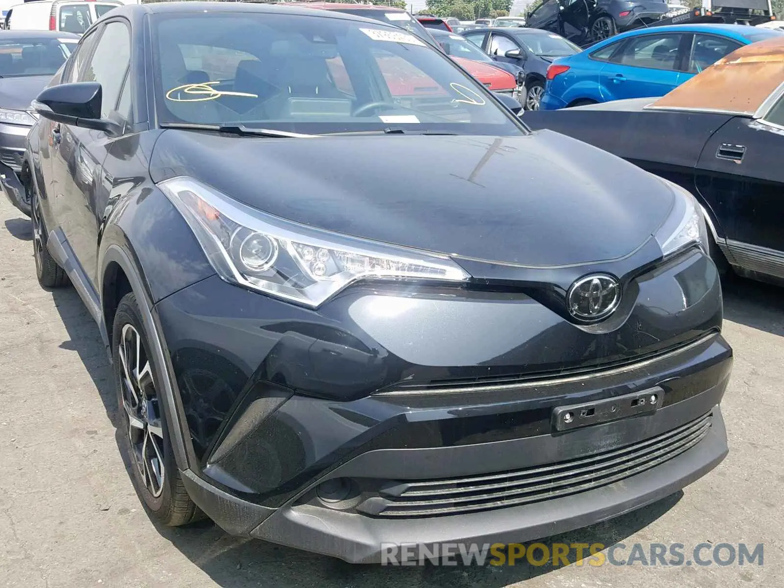 1 fotografías del automóvil dañado JTNKHMBX8K1033730 TOYOTA C-HR XLE 2019
