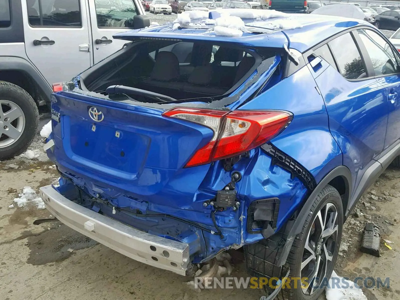 9 fotografías del automóvil dañado NMTKHMBX0KR075010 TOYOTA C-HR XLE 2019