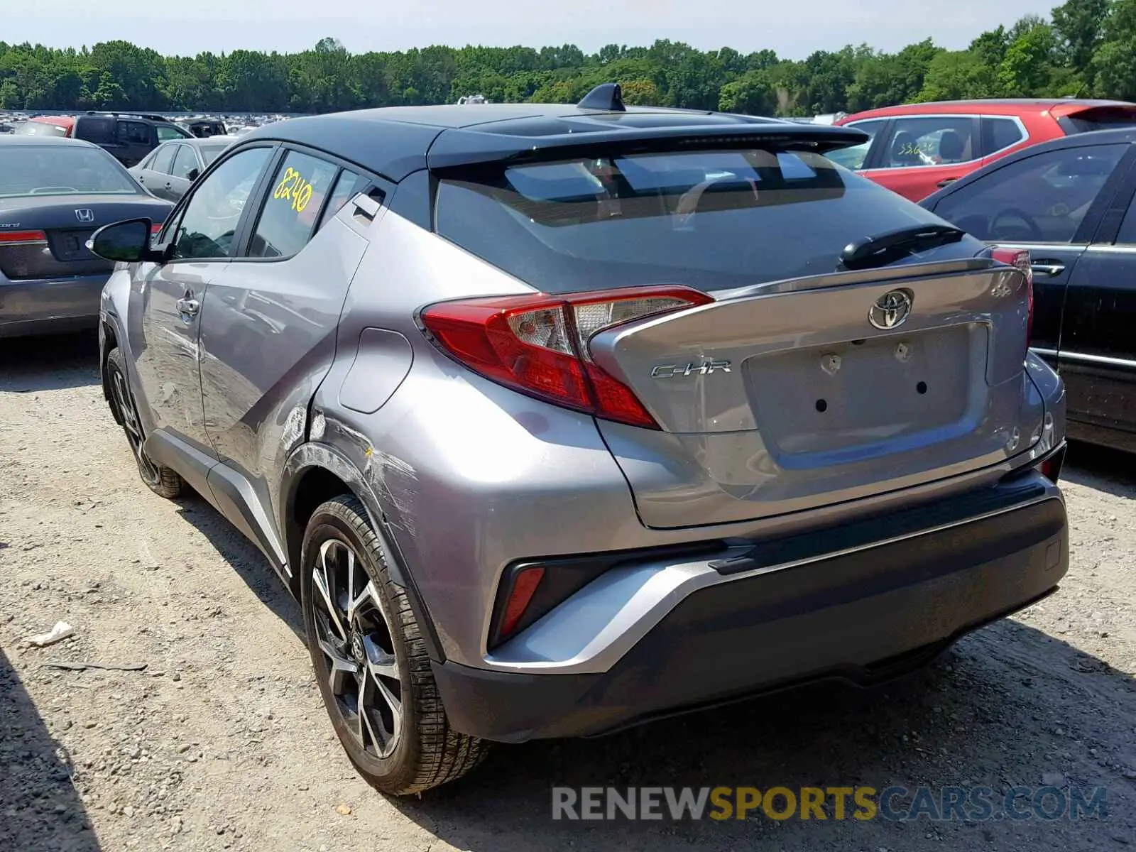 3 fotografías del automóvil dañado NMTKHMBX1KR077252 TOYOTA C-HR XLE 2019