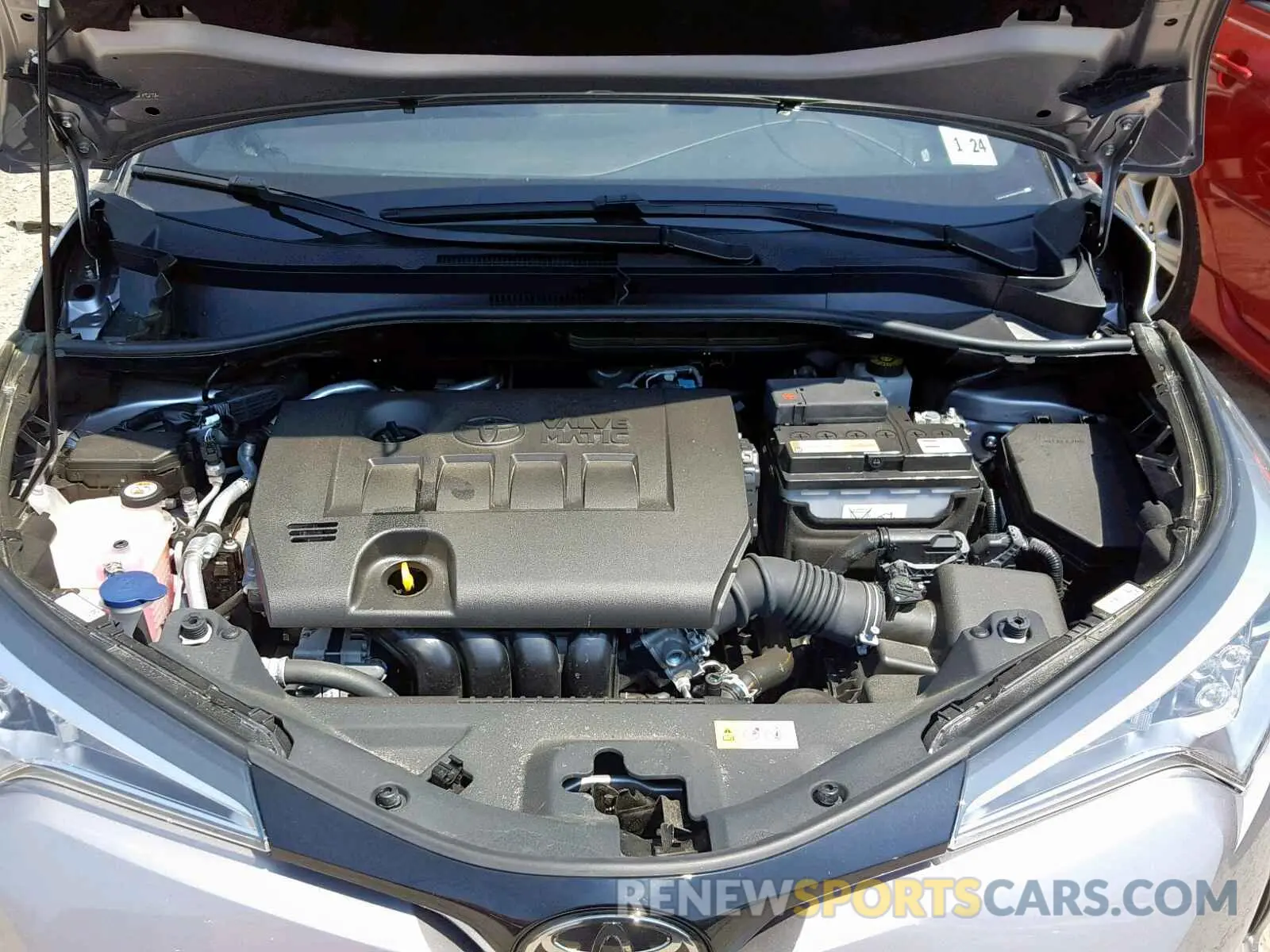 7 fotografías del automóvil dañado NMTKHMBX1KR077252 TOYOTA C-HR XLE 2019