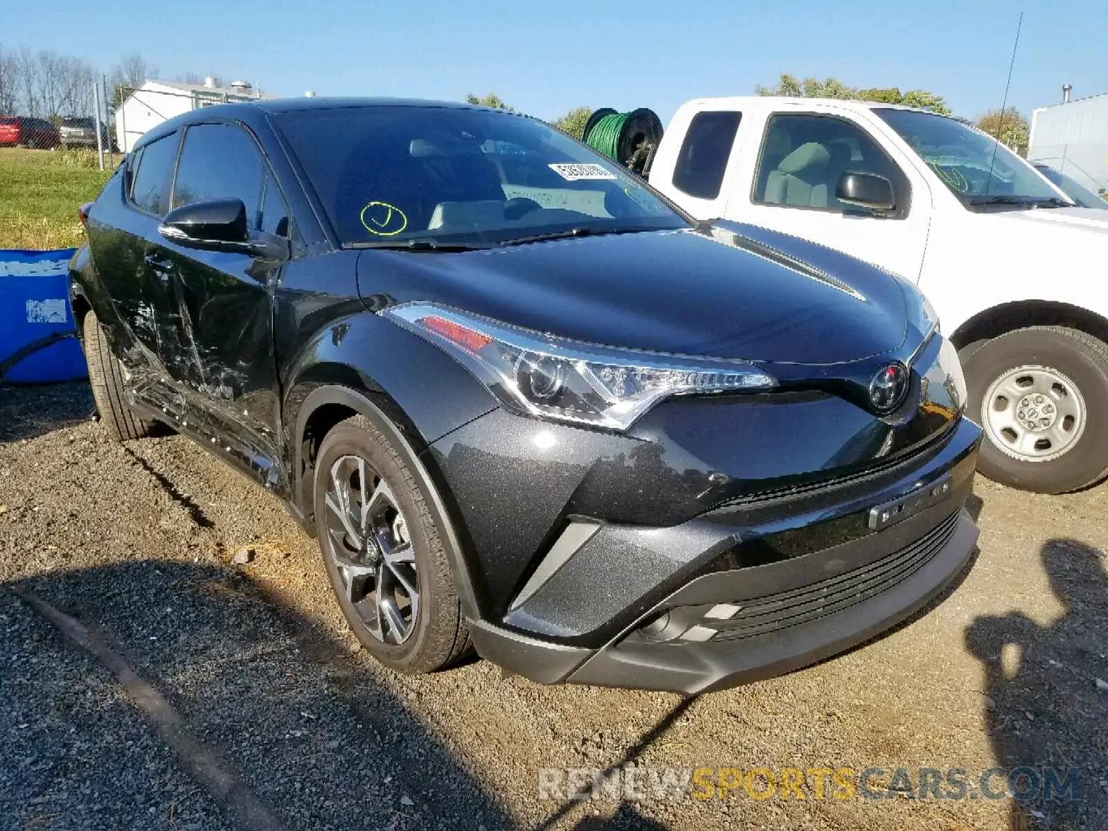 1 fotografías del automóvil dañado NMTKHMBX8KR076020 TOYOTA C-HR XLE 2019