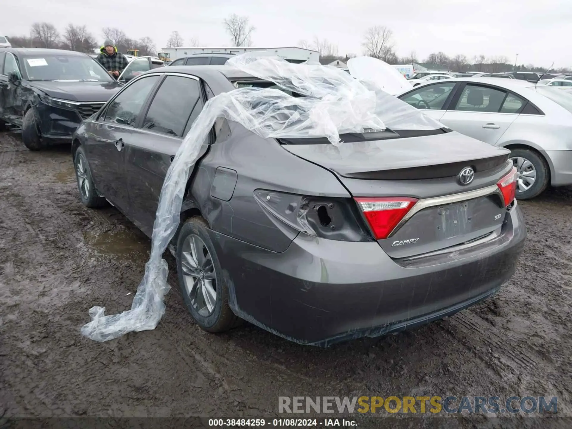 3 fotografías del automóvil dañado 4T1BF1FKXGU583777 TOYOTA CAMRY 2016
