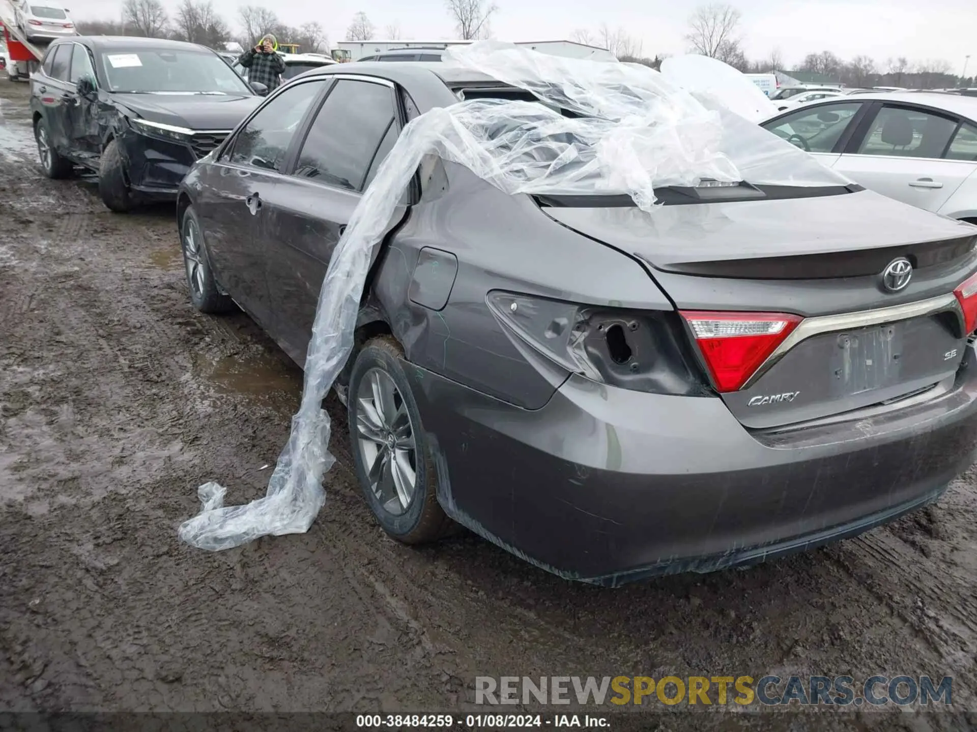 6 fotografías del automóvil dañado 4T1BF1FKXGU583777 TOYOTA CAMRY 2016