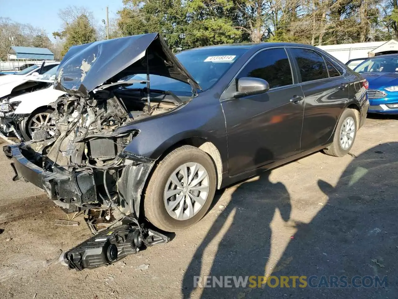 1 fotografías del automóvil dañado 4T1BF1FK0HU787375 TOYOTA CAMRY 2017