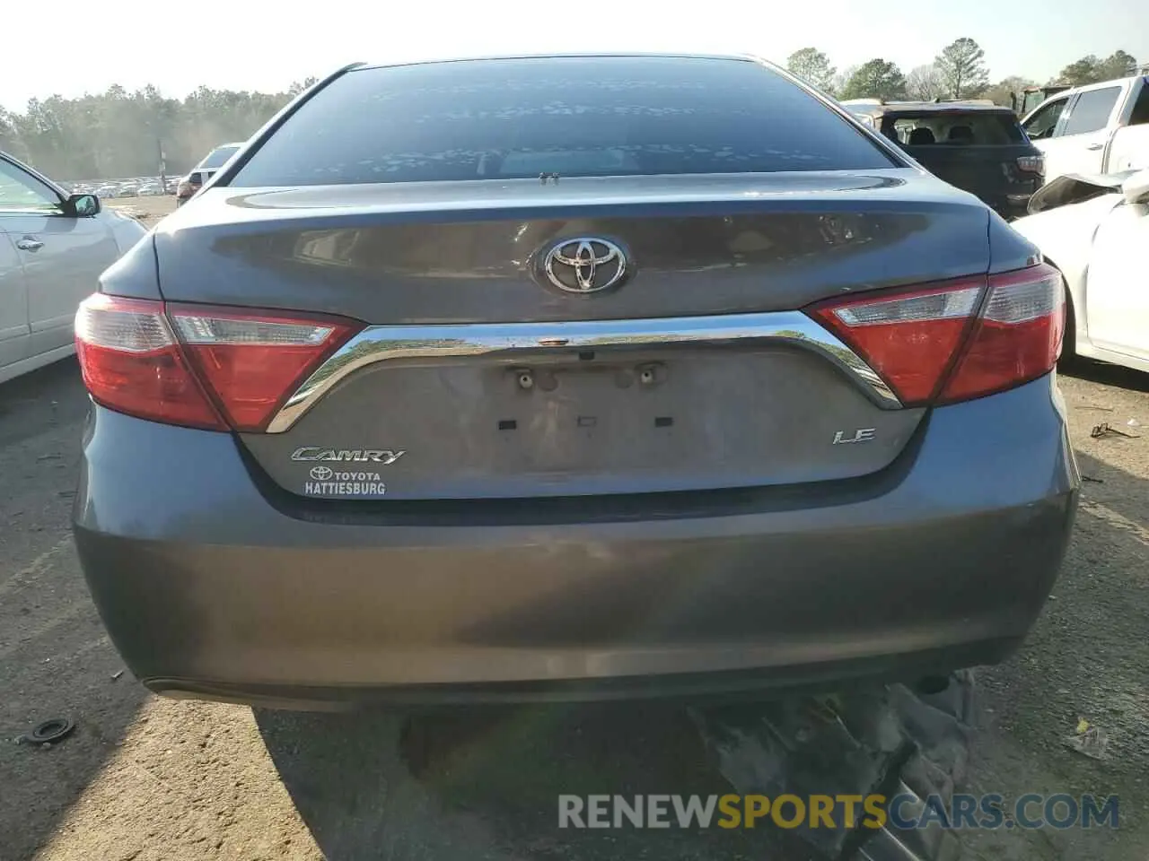 6 fotografías del automóvil dañado 4T1BF1FK0HU787375 TOYOTA CAMRY 2017