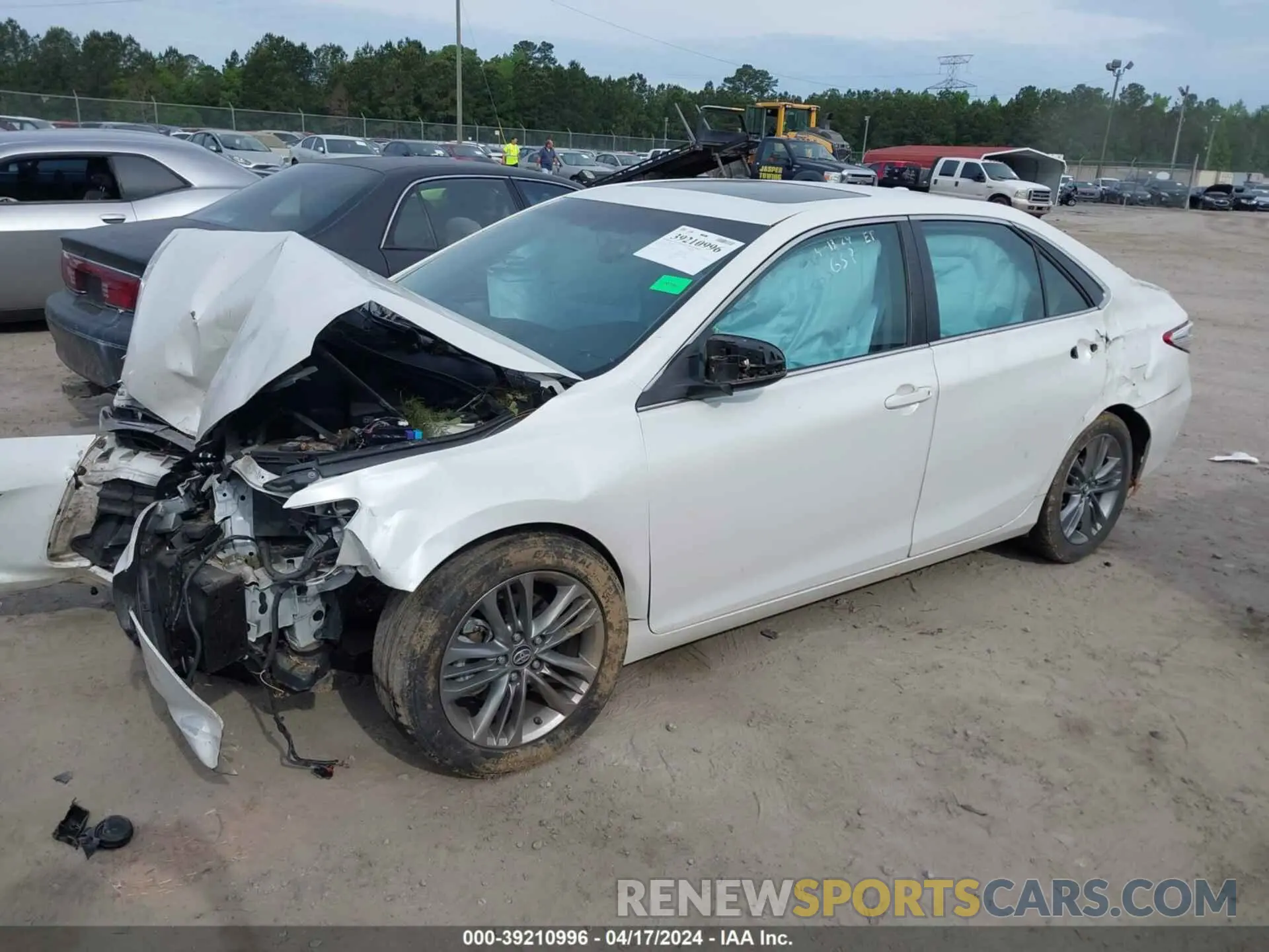 2 fotografías del automóvil dañado 4T1BF1FK9HU414125 TOYOTA CAMRY 2017