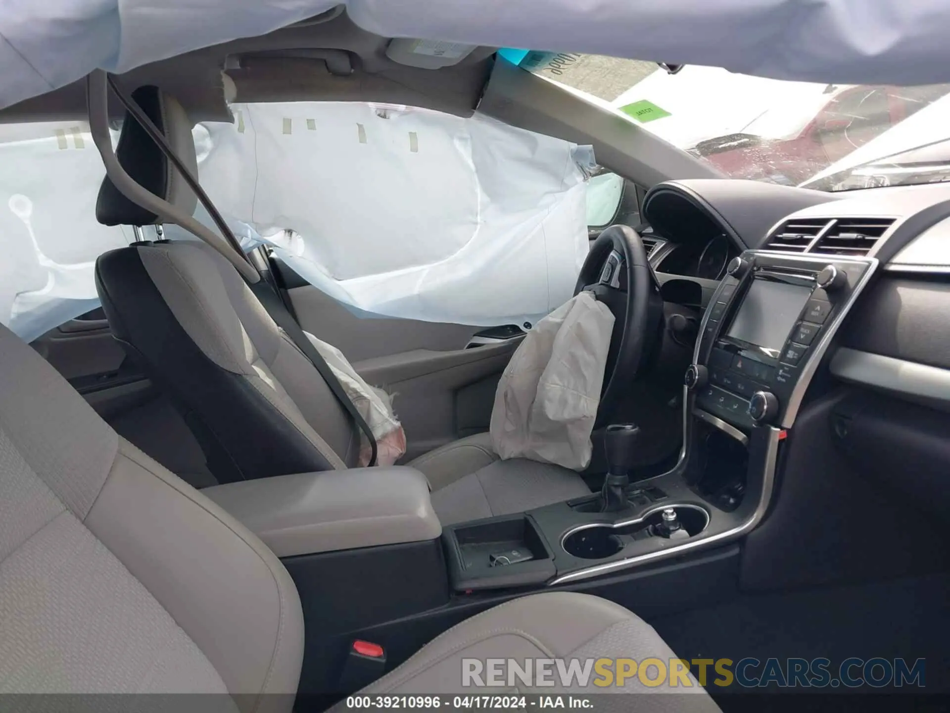 5 fotografías del automóvil dañado 4T1BF1FK9HU414125 TOYOTA CAMRY 2017