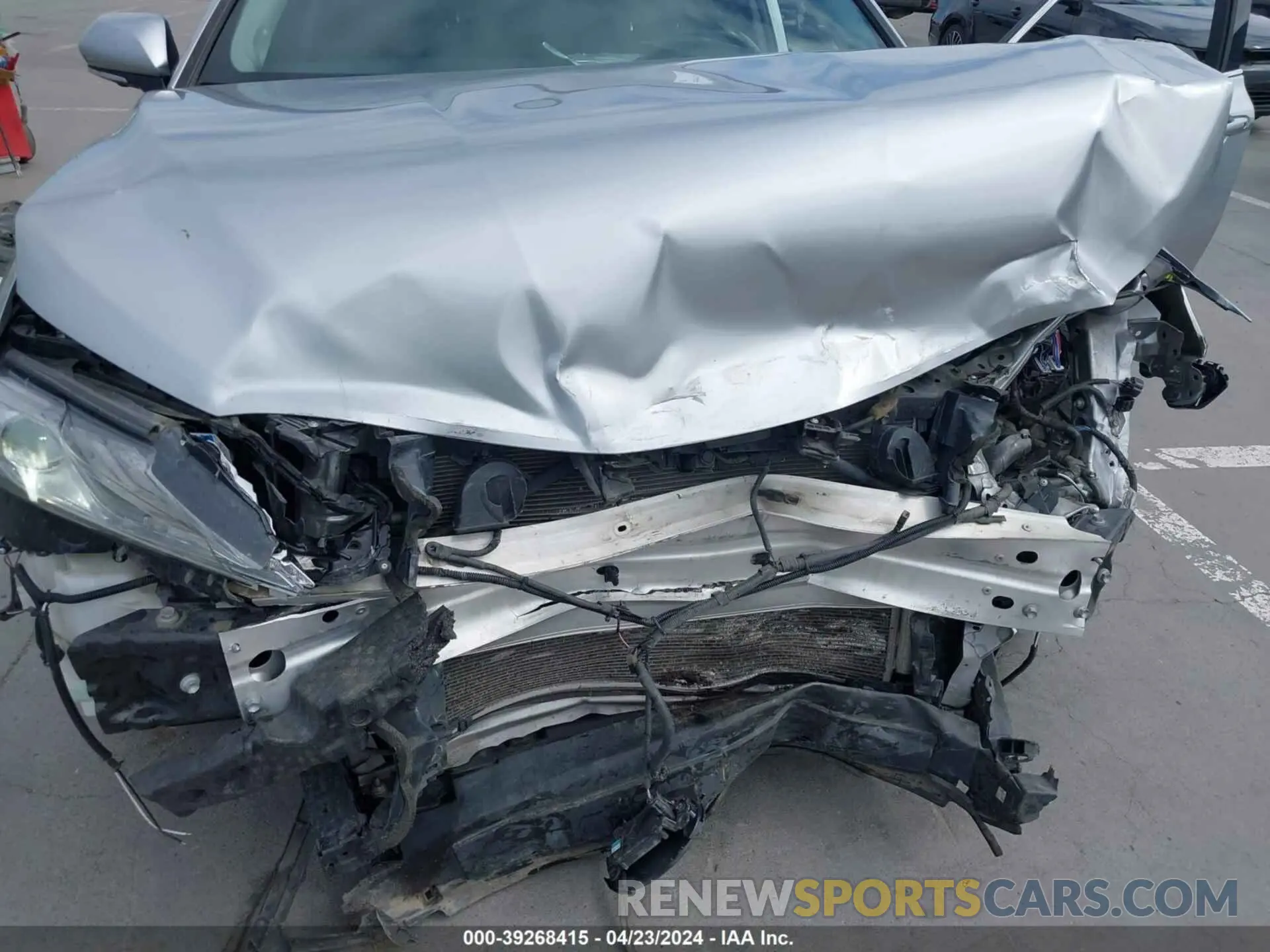 6 fotografías del automóvil dañado 4T1BZ1HK8JU504795 TOYOTA CAMRY 2018