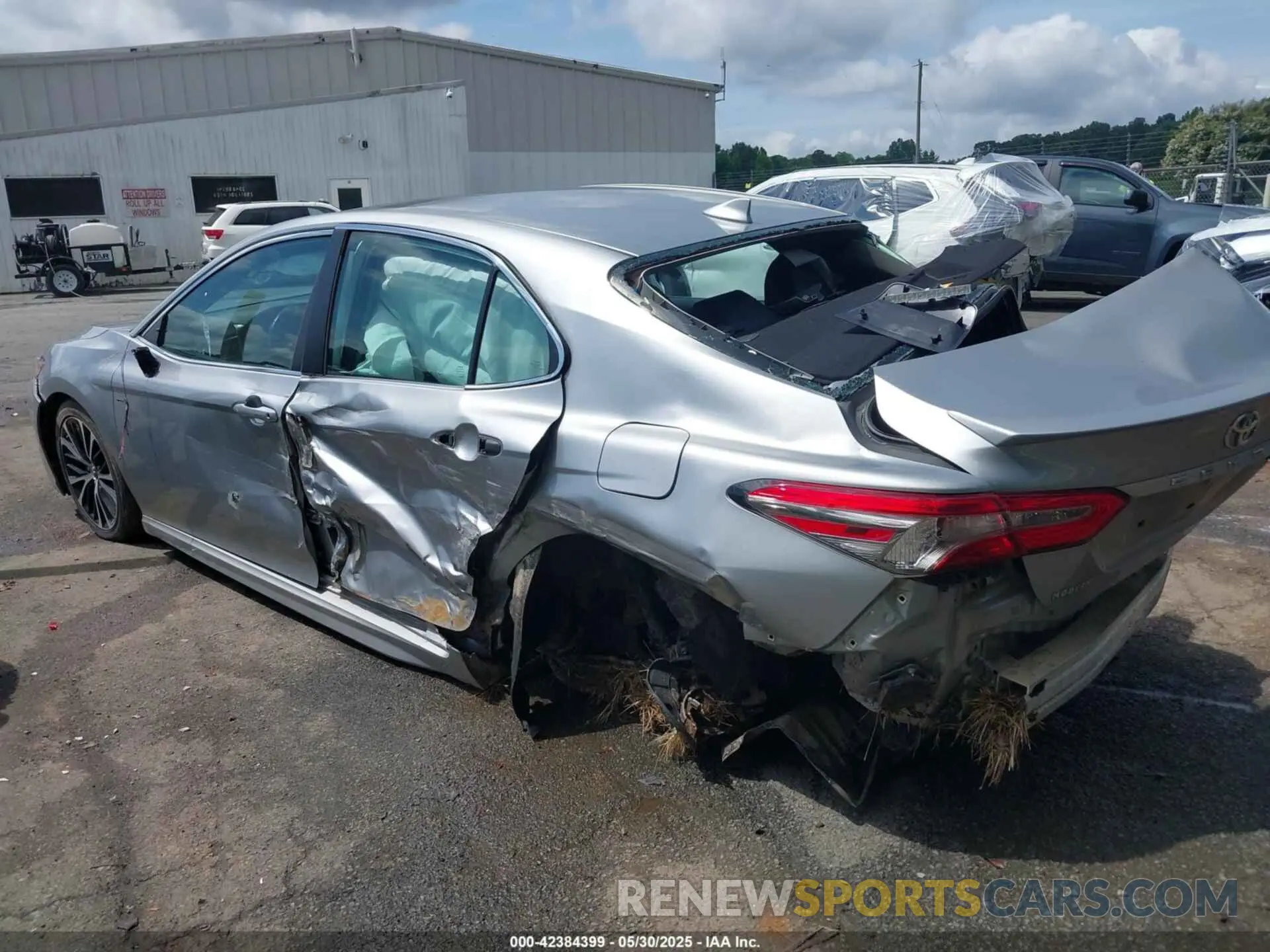 6 fotografías del automóvil dañado 4T1B11HK0KU173834 TOYOTA CAMRY 2019