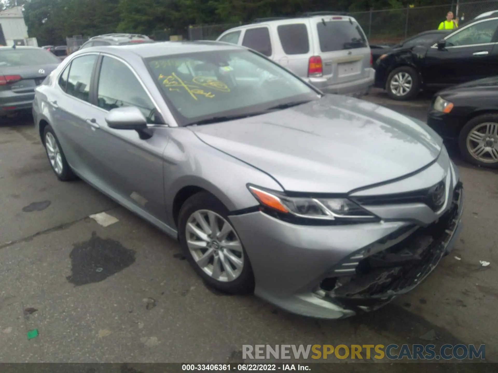 1 fotografías del automóvil dañado 4T1B11HK0KU184106 TOYOTA CAMRY 2019