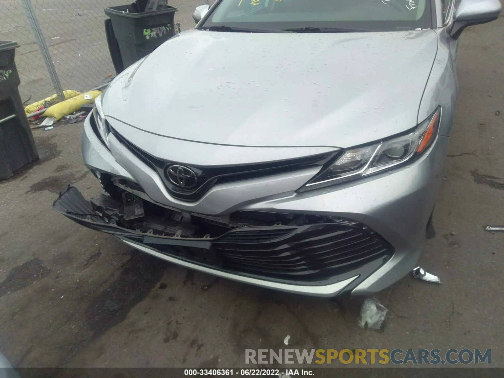 6 fotografías del automóvil dañado 4T1B11HK0KU184106 TOYOTA CAMRY 2019