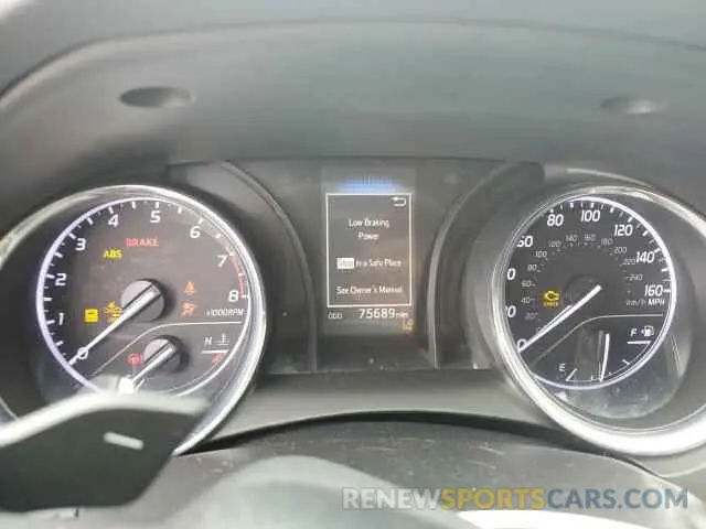 9 fotografías del automóvil dañado 4T1B11HK0KU185711 TOYOTA CAMRY 2019
