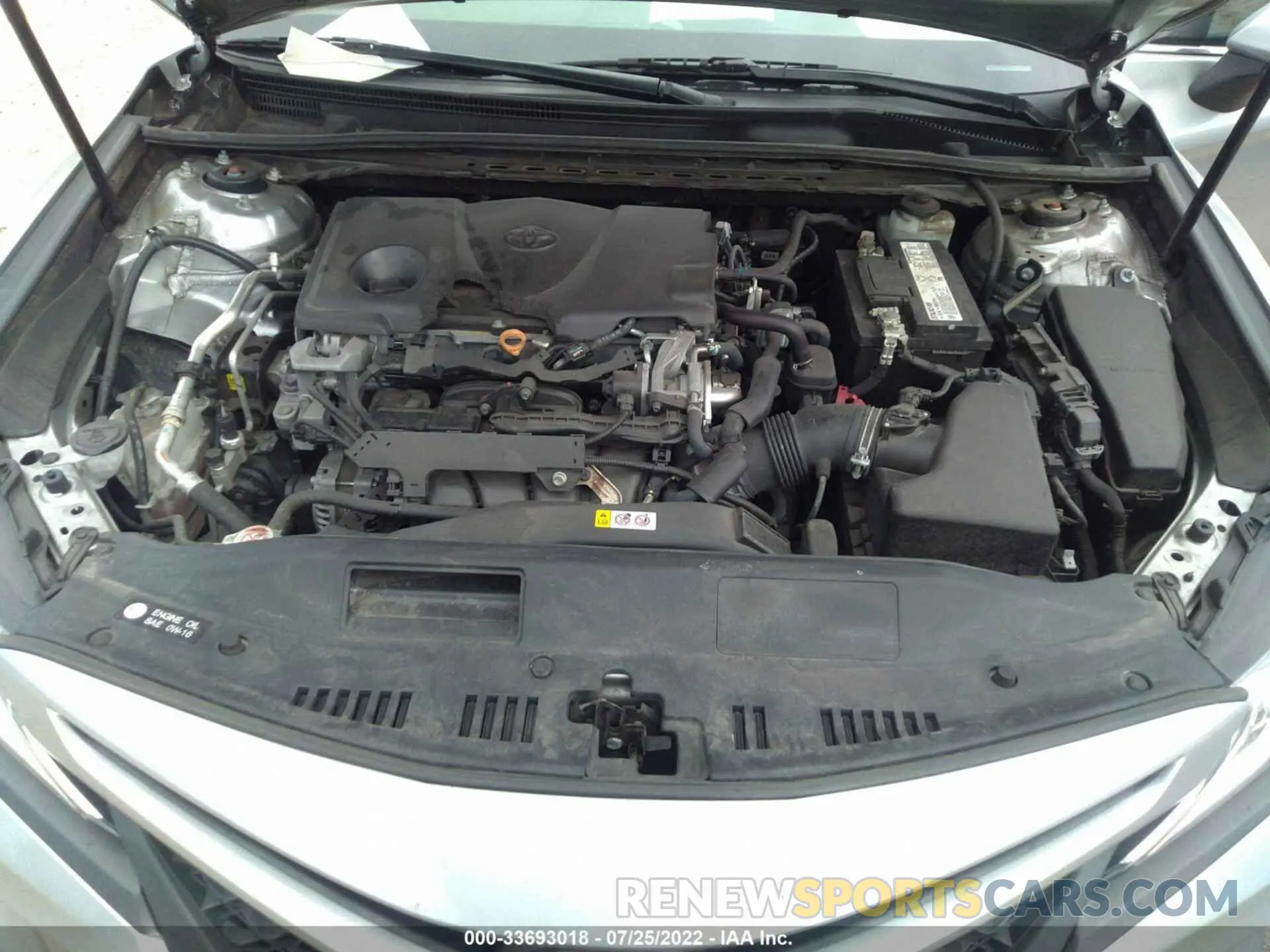 10 fotografías del automóvil dañado 4T1B11HK0KU200238 TOYOTA CAMRY 2019