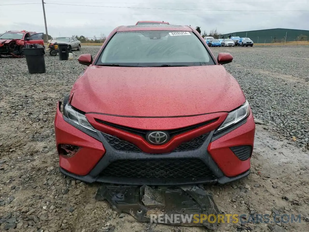 5 fotografías del automóvil dañado 4T1B11HK0KU200630 TOYOTA CAMRY 2019
