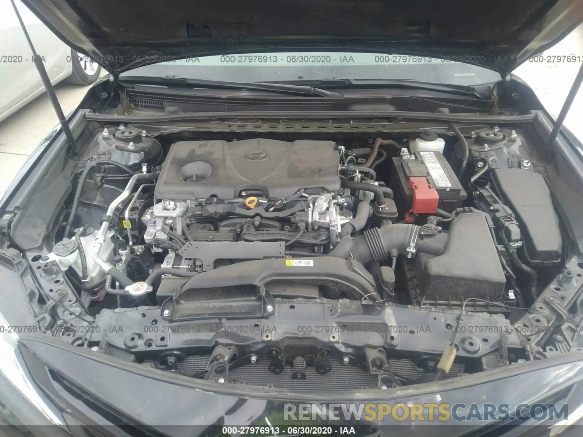 10 fotografías del automóvil dañado 4T1B11HK0KU204418 TOYOTA CAMRY 2019