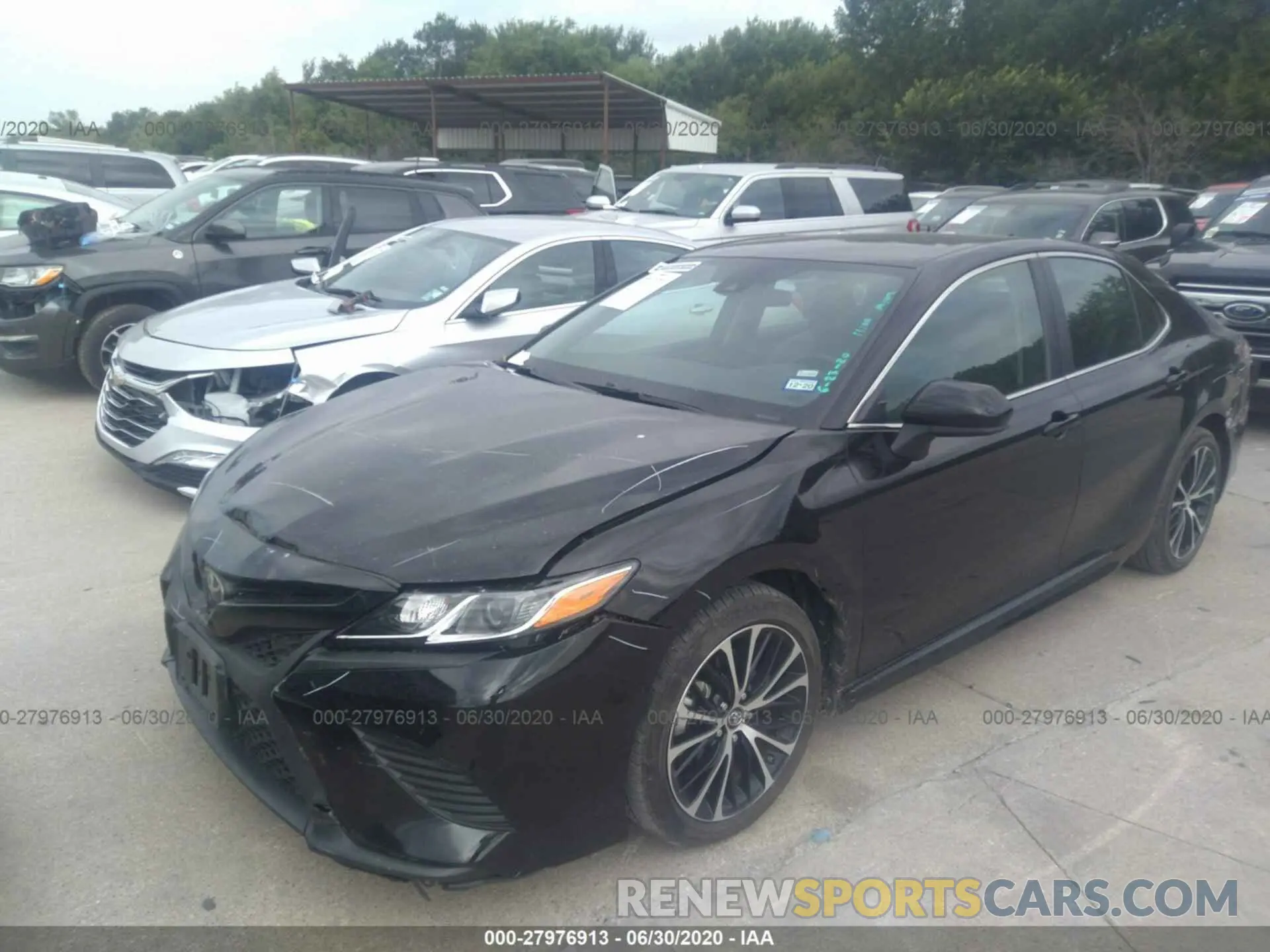 2 fotografías del automóvil dañado 4T1B11HK0KU204418 TOYOTA CAMRY 2019
