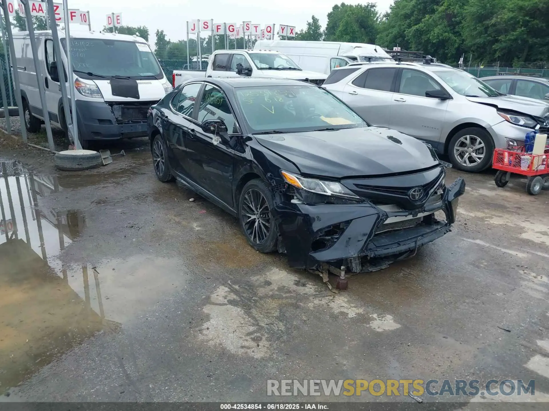 1 fotografías del automóvil dañado 4T1B11HK0KU211269 TOYOTA CAMRY 2019
