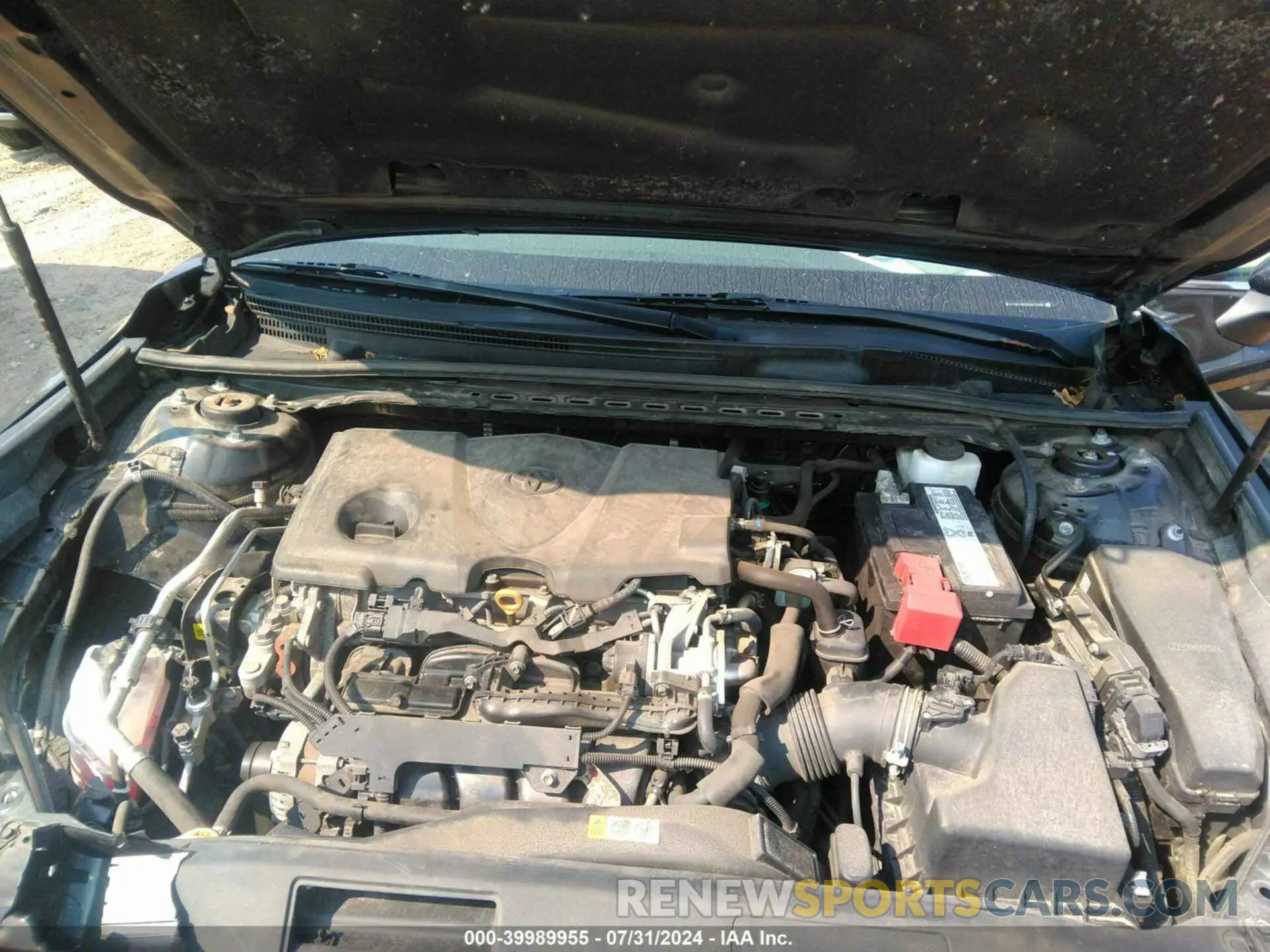 10 fotografías del automóvil dañado 4T1B11HK0KU215399 TOYOTA CAMRY 2019