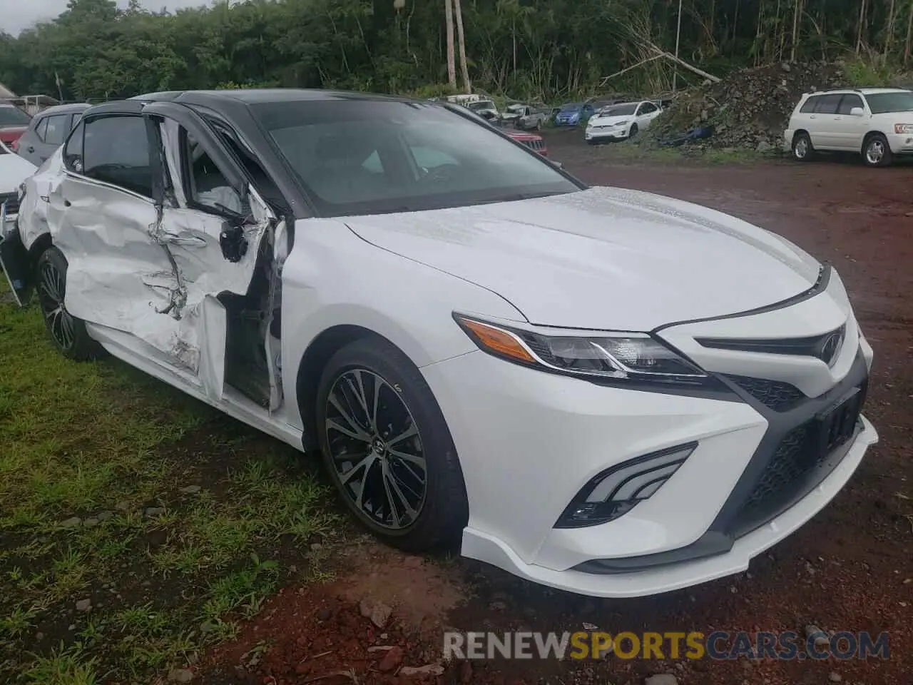 1 fotografías del automóvil dañado 4T1B11HK0KU218805 TOYOTA CAMRY 2019