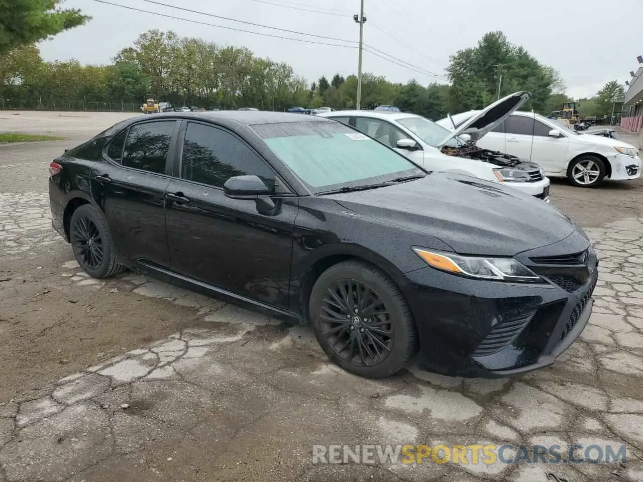 4 fotografías del automóvil dañado 4T1B11HK0KU233935 TOYOTA CAMRY 2019
