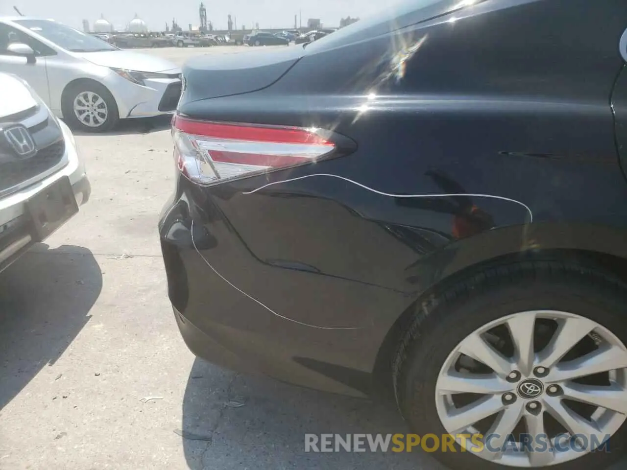 9 fotografías del automóvil dañado 4T1B11HK0KU236687 TOYOTA CAMRY 2019
