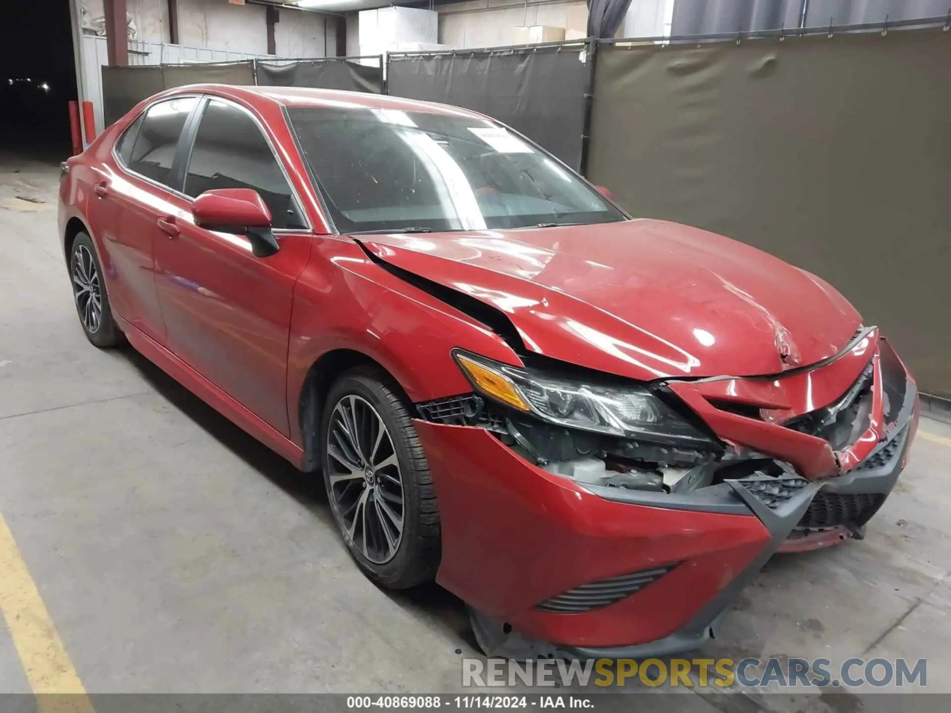 1 fotografías del automóvil dañado 4T1B11HK0KU240500 TOYOTA CAMRY 2019