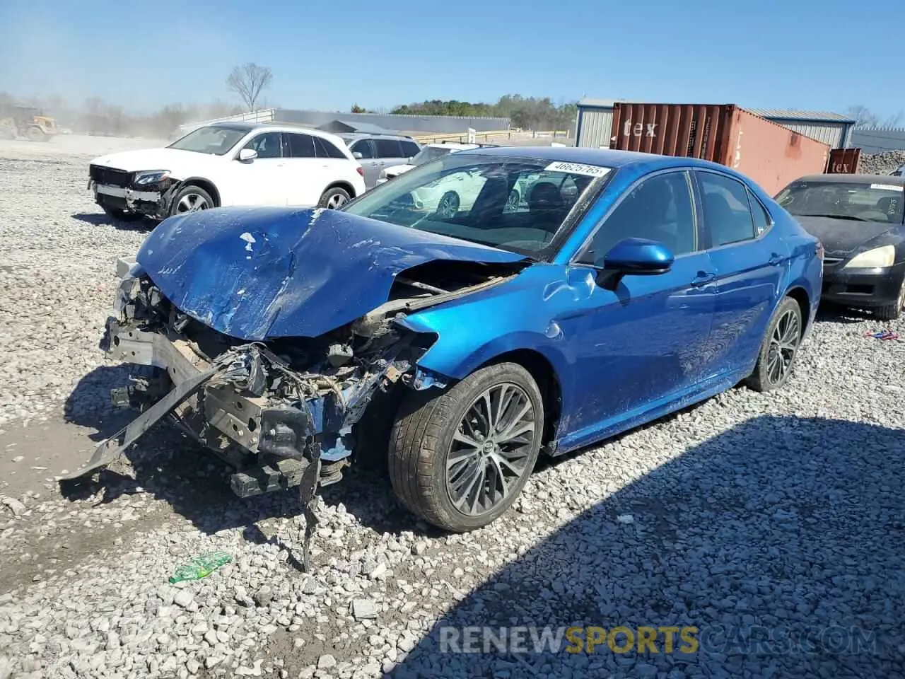1 fotografías del automóvil dañado 4T1B11HK0KU242327 TOYOTA CAMRY 2019