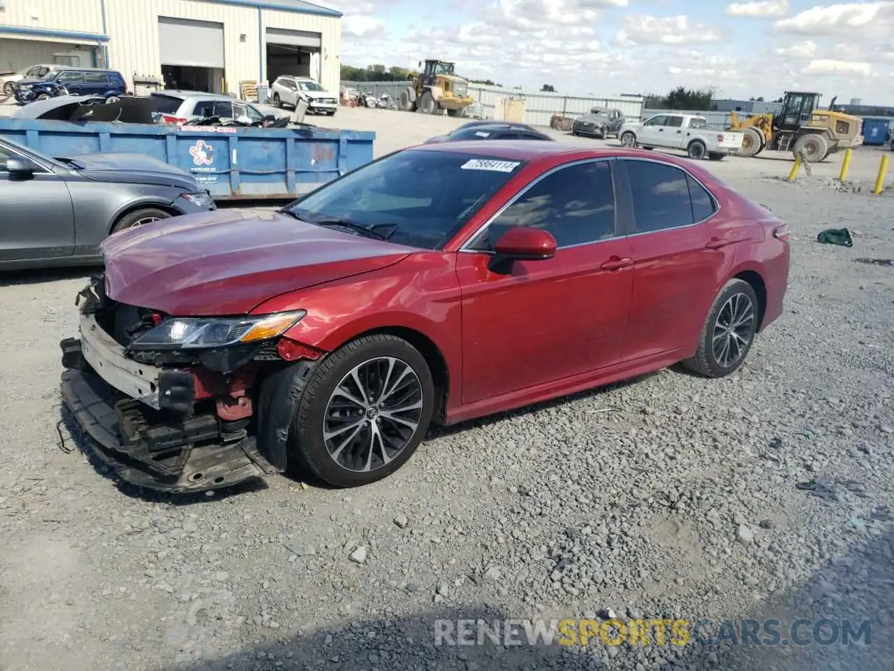 1 fotografías del automóvil dañado 4T1B11HK0KU244336 TOYOTA CAMRY 2019