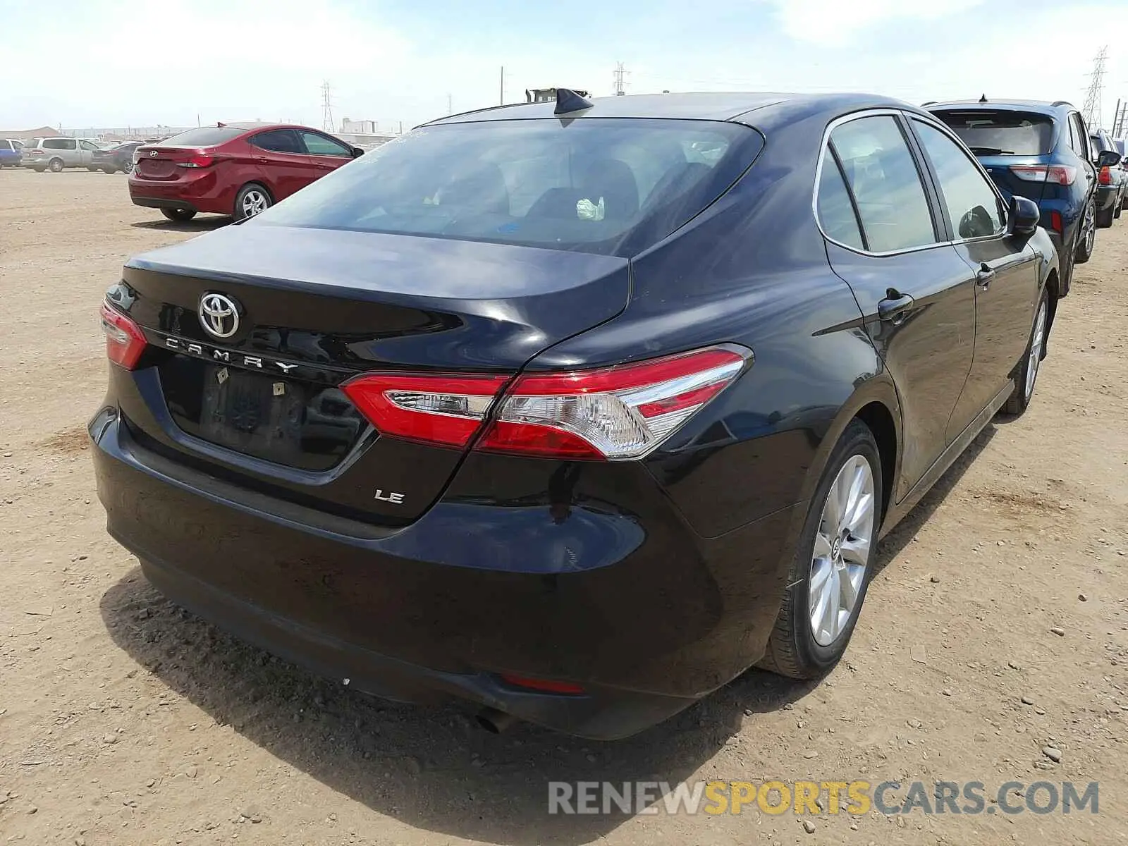 4 fotografías del automóvil dañado 4T1B11HK0KU258849 TOYOTA CAMRY 2019