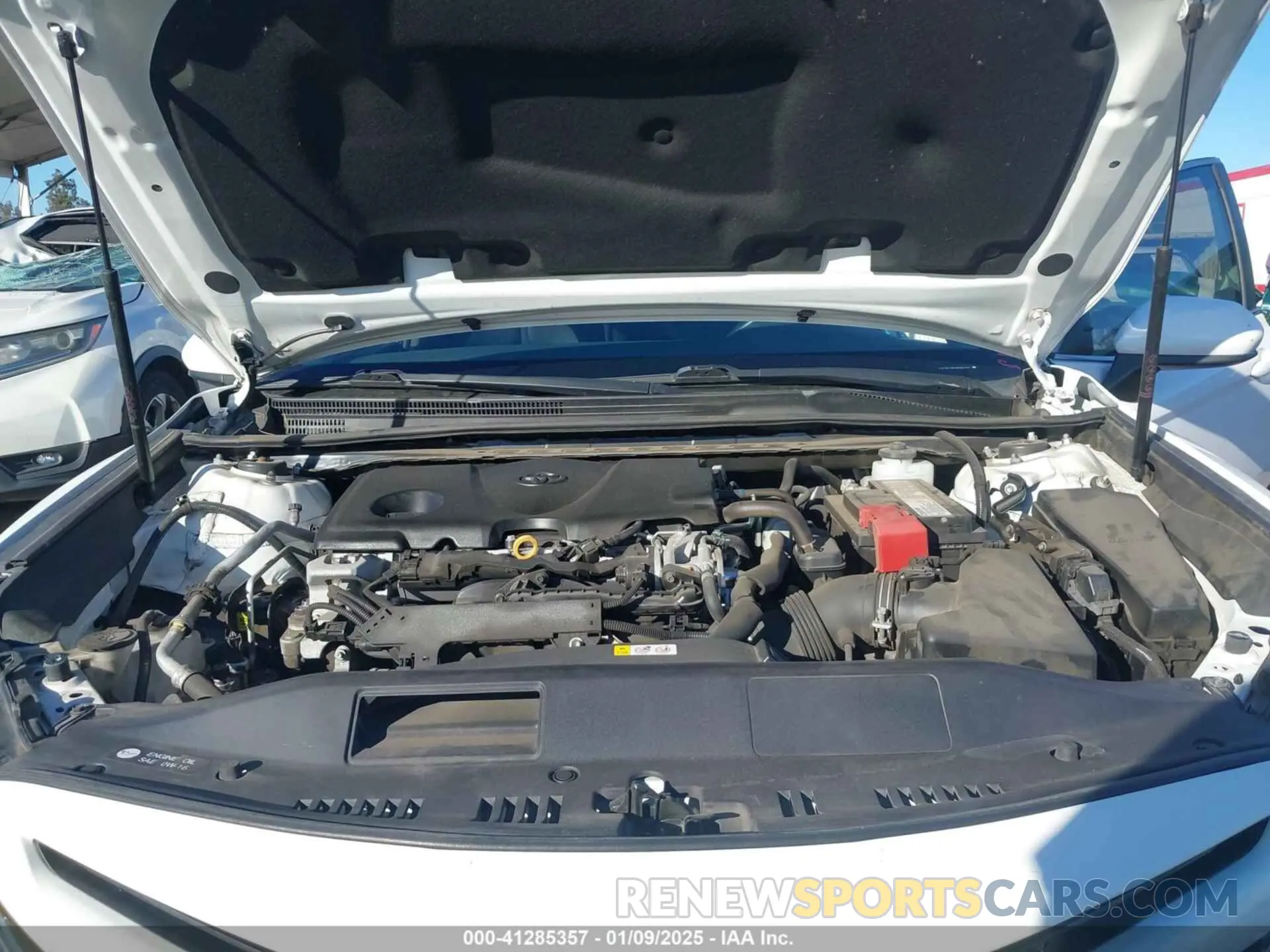 10 fotografías del automóvil dañado 4T1B11HK0KU264747 TOYOTA CAMRY 2019