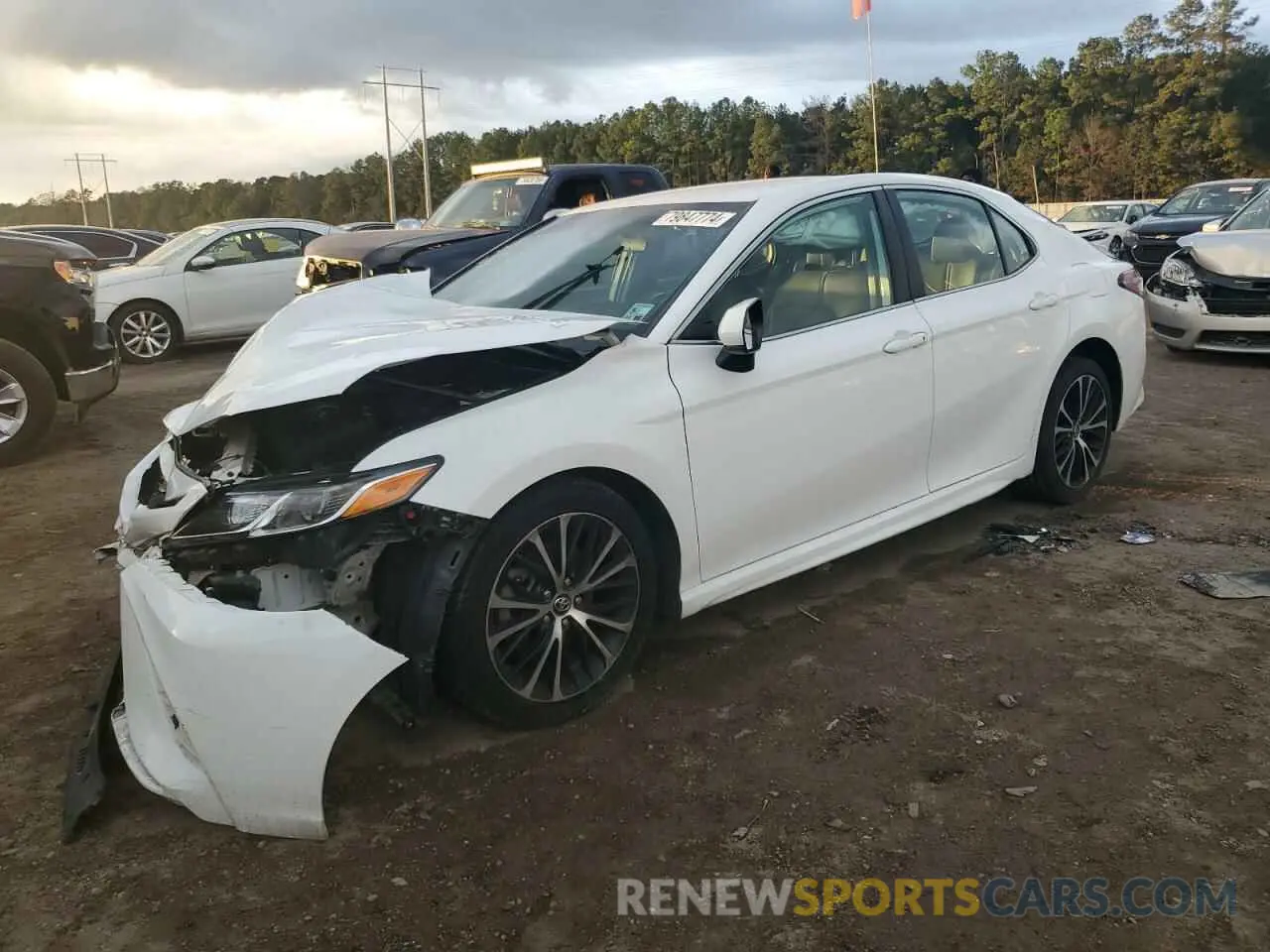 1 fotografías del automóvil dañado 4T1B11HK0KU272749 TOYOTA CAMRY 2019