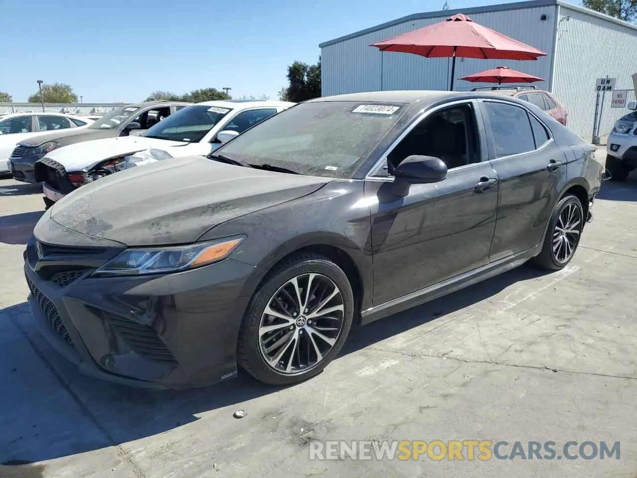 1 fotografías del automóvil dañado 4T1B11HK0KU277658 TOYOTA CAMRY 2019