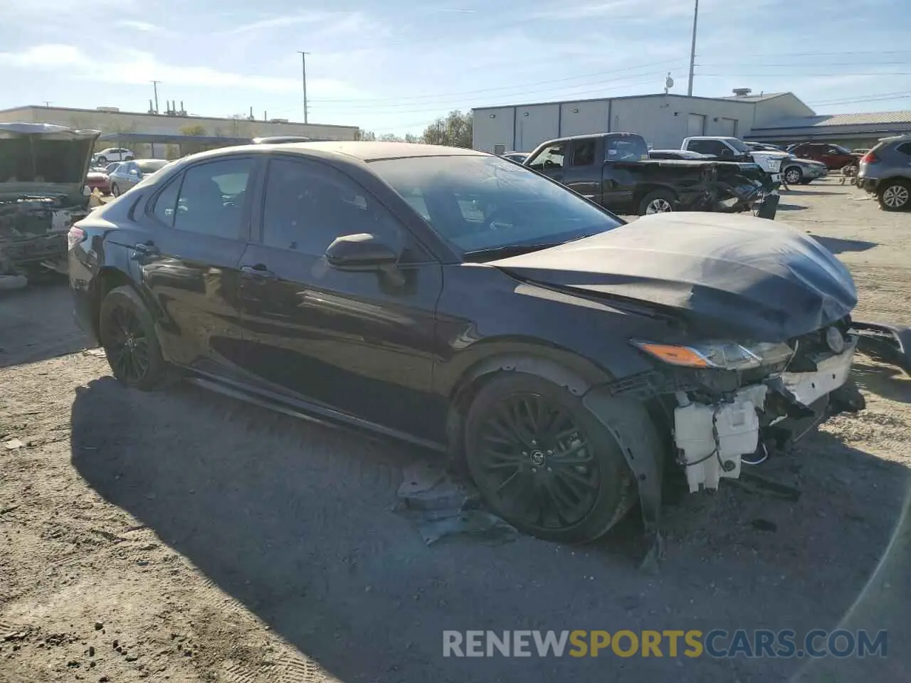 4 fotografías del automóvil dañado 4T1B11HK0KU287171 TOYOTA CAMRY 2019