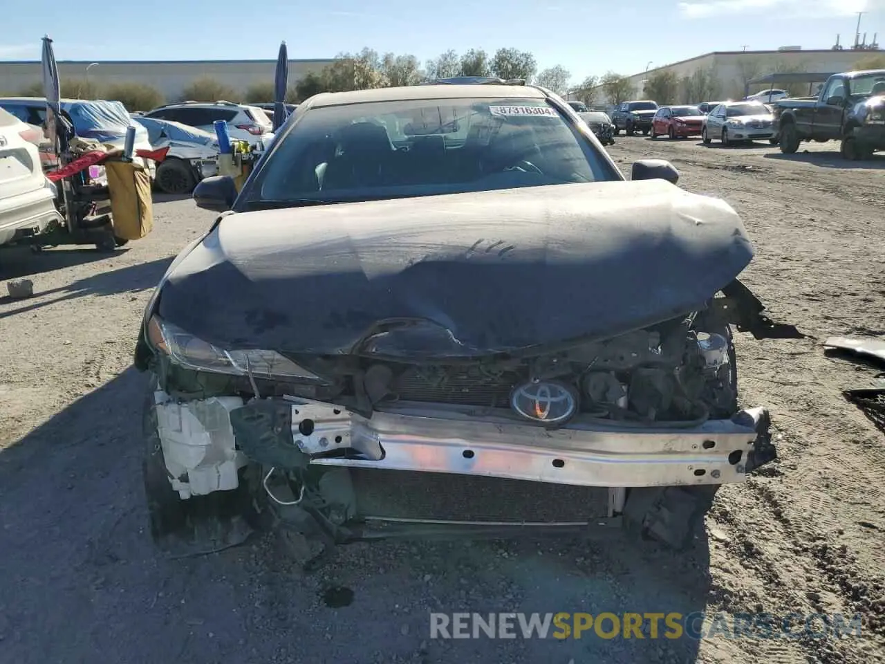 5 fotografías del automóvil dañado 4T1B11HK0KU287171 TOYOTA CAMRY 2019